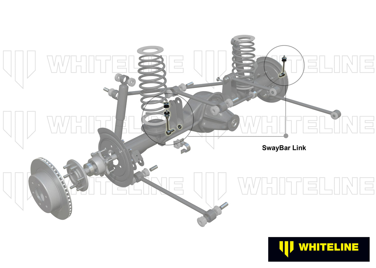 Nissan Patrol GU Whiteline Rear Sway Bar Links (Pair)