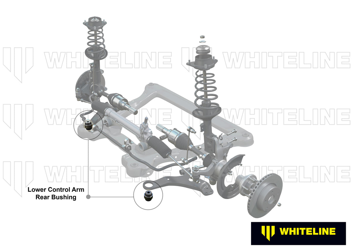 Subaru Exiga / Forester / Impreza YA/SH/SJ/GE Whiteline Front Lower Control Arm Inner Rear Bushing Kit