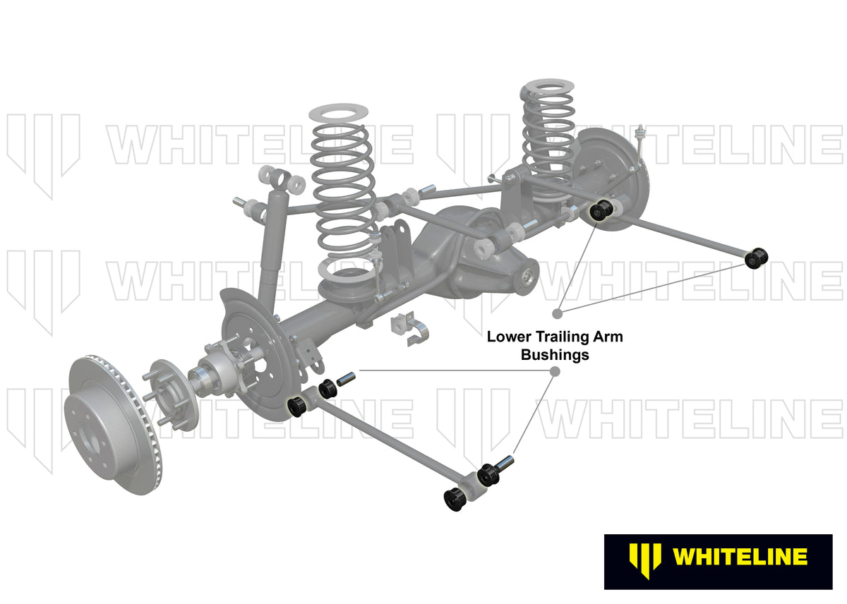 Lexus LX / Toyota Land Cruiser 470/100 Whiteline Rear Trailing Arm Lower Bushing Kit