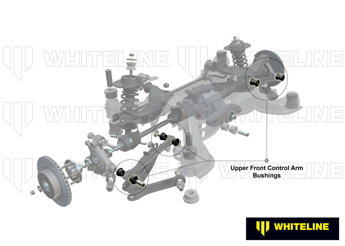 BMW 1 Series / 3 Series / X1 E81/E82/E87/E88 Whiteline Rear Control Arm Upper Front Bushing Kit