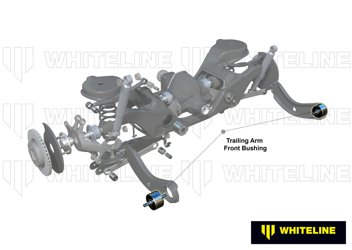Ford Focus / Mazda 3 / Mazda 5 MK1/MK2/LR/LS Whiteline Rear Trailing Arm Front Bushing Kit