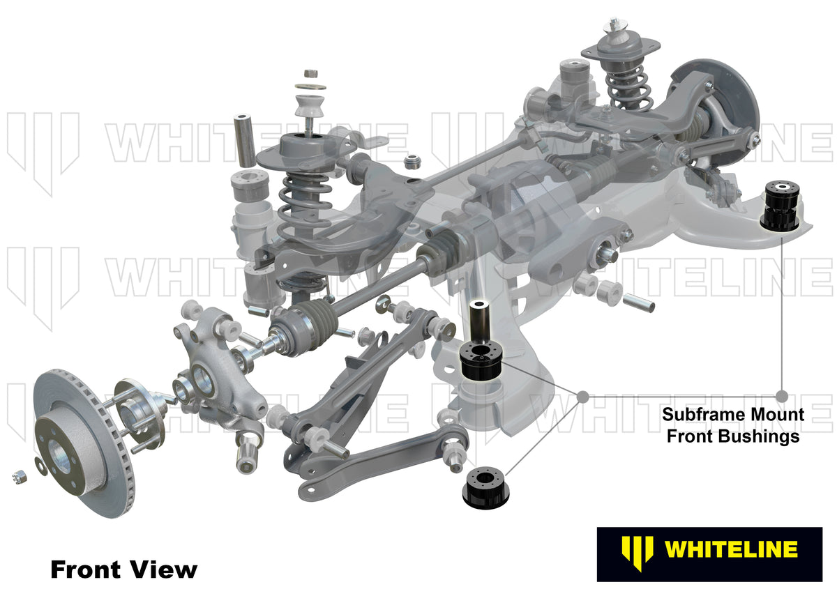 Infiniti G / Infiniti G35 / Nissan 350Z G35/Z33/V35/M35 Whiteline Rear Subframe Bushing Kit