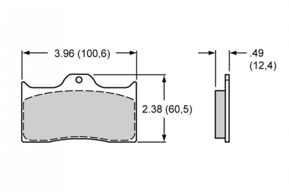 WILWOOD BRAKE PADS TO SUIT AE86 WILWOOD FRONT BRAKE KIT 150-8850K
