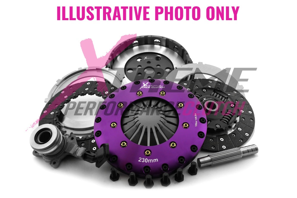 Volvo C70 / S60 2.3 T5/2.3 T-5/2.4 T B Xtreme Performance 230mm Sprung hub Organic Twin Plate Clutch Kit Incl Flywheel &