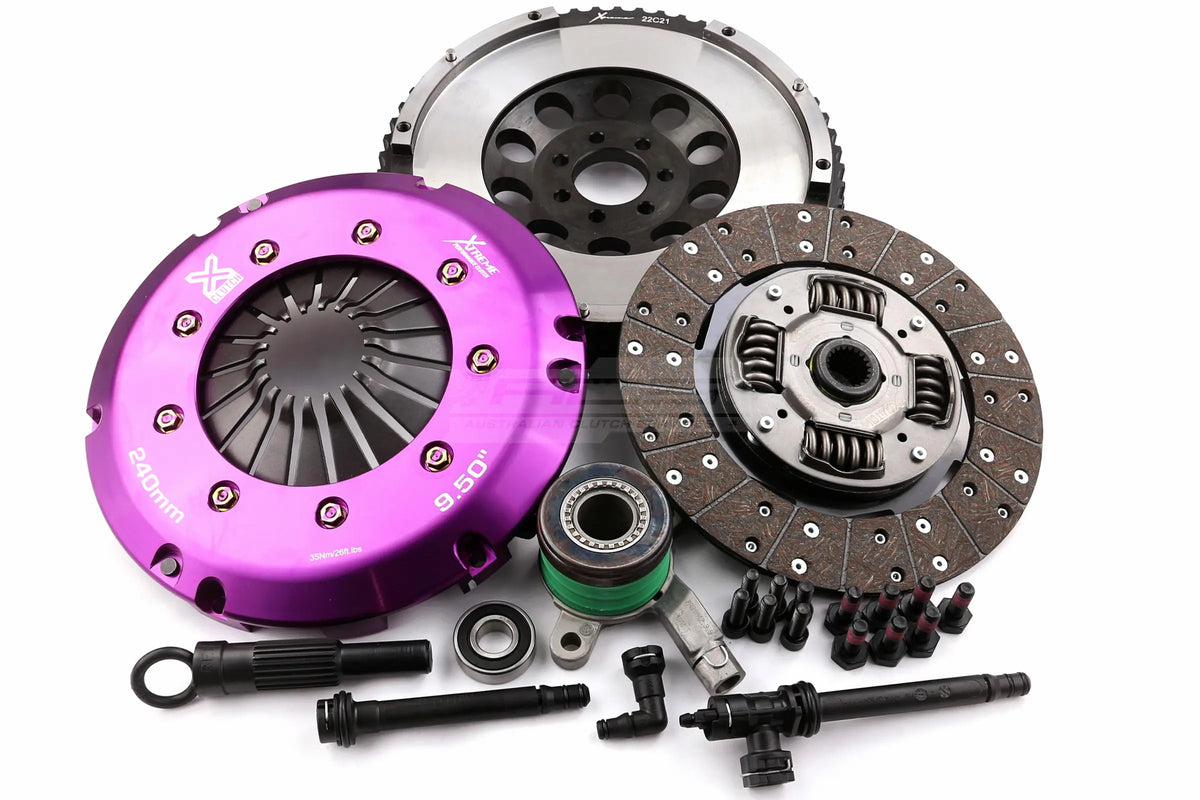 Renault Megane Gen. III F4R Clutch Kit Xtreme Performance Heavy Duty Organic Incl Flywheel & CSC 600Nm 1280kg Conversion