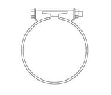 Exhaust clamp 2.5" Group-D (63mm)