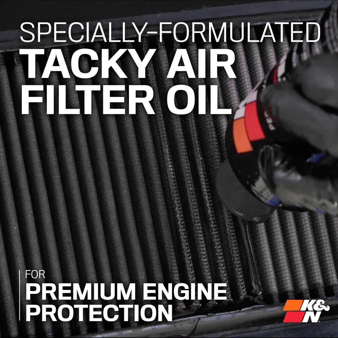 K&N Air Filter Recharger Service Kit - Squeeze Black-4