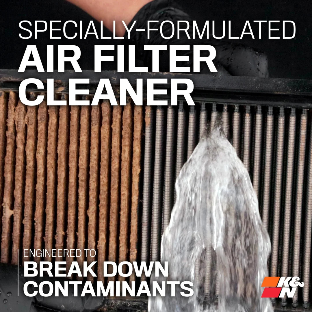 K&N Air Filter Recharger Service Kit - Squeeze Black-5