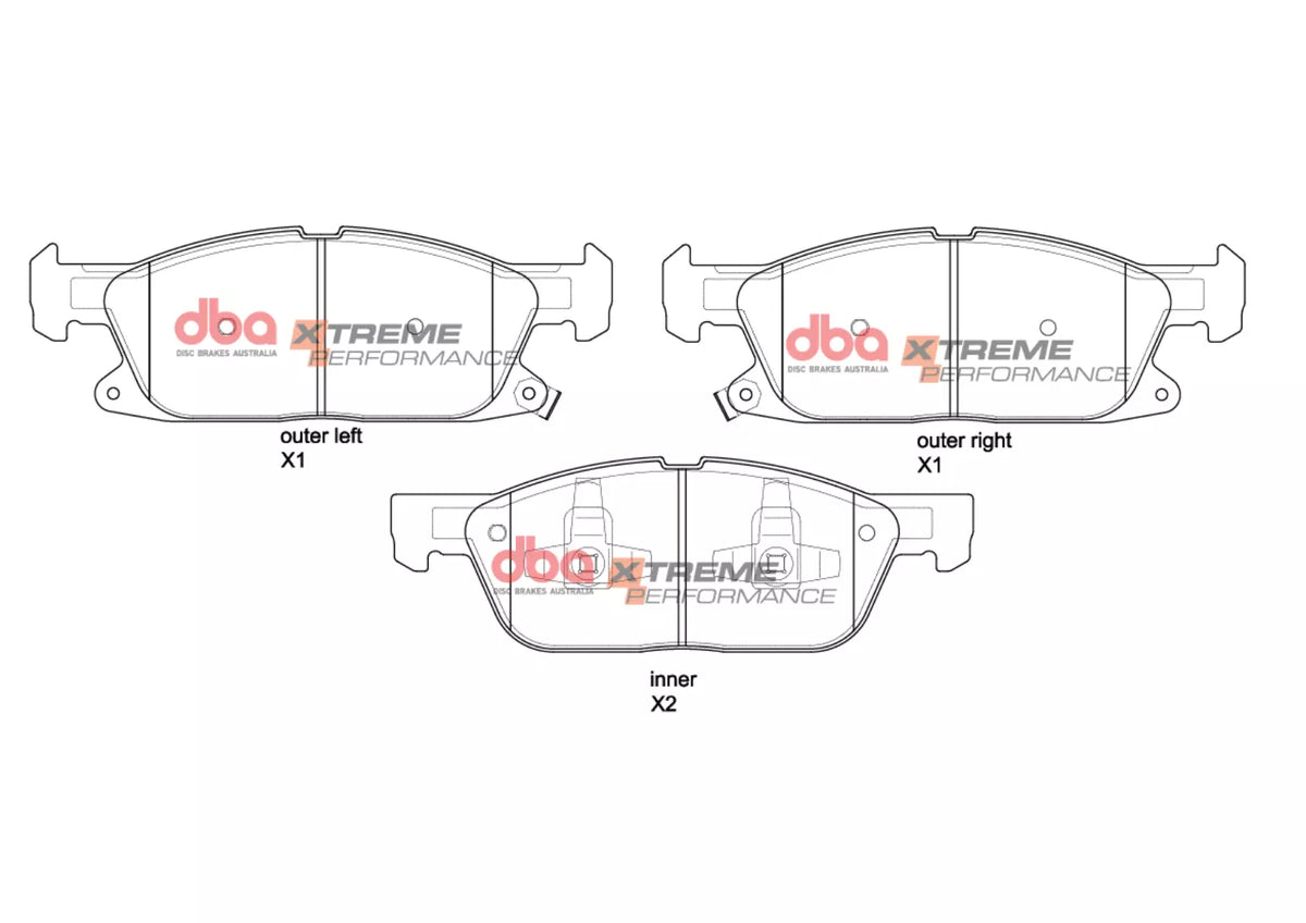 Ford Focus DBA Xtreme Performance Front Brake Pads (DB15089XP)