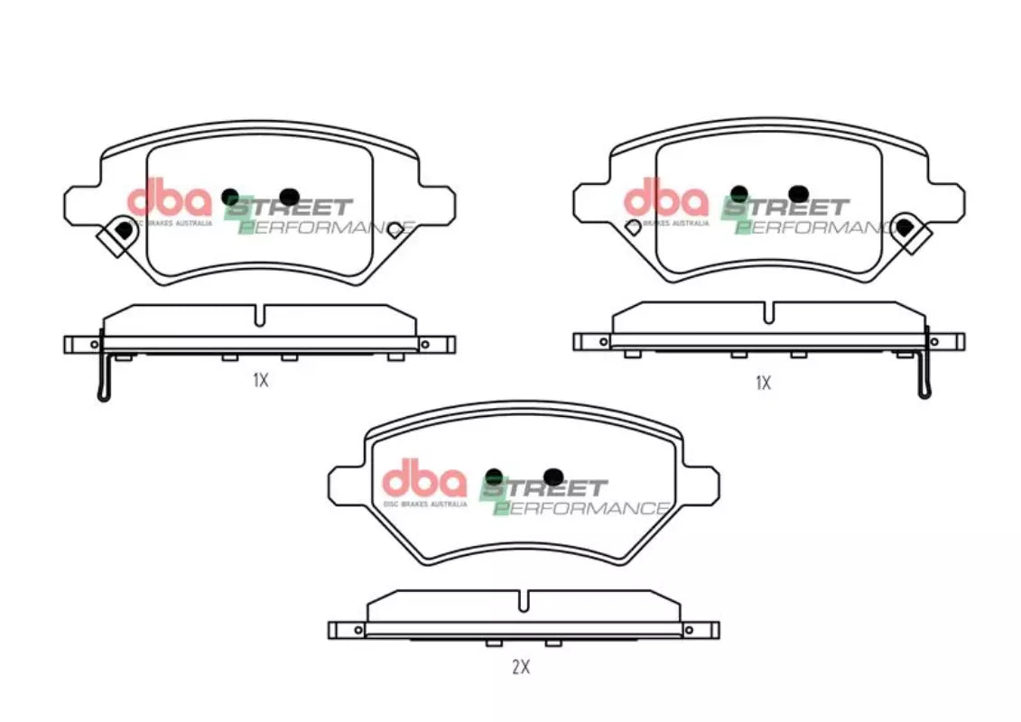 Omoda Omoda DBA Street Performance Front Brake Pads