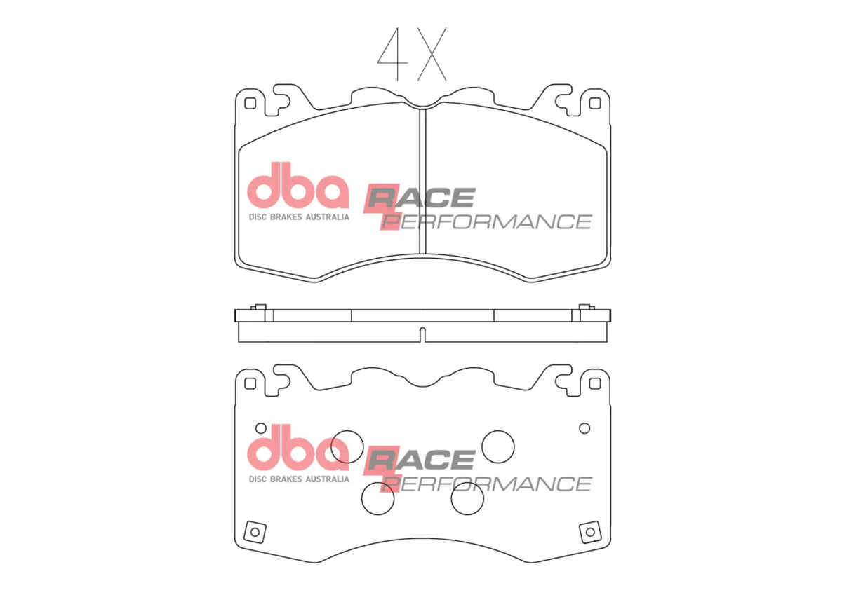 Ford Mustang DBA Race Performance Front Brake Pads (DB15334RP)