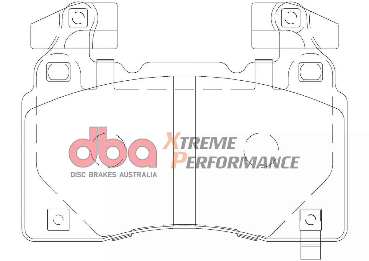 Tesla Model / Chevrolet Camaro DBA Xtreme Performance Front Brake Pads