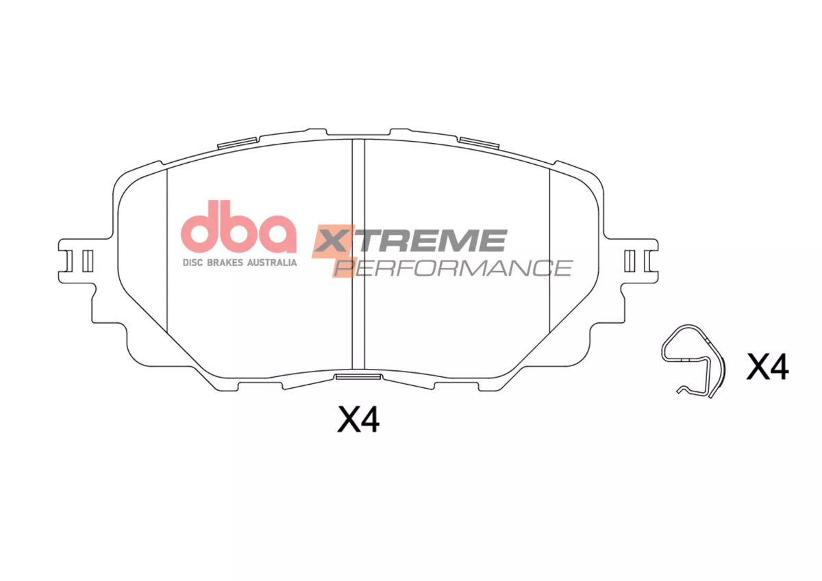 Mazda MX5 / Fiat Spider DBA Xtreme Performance Front Brake Pads