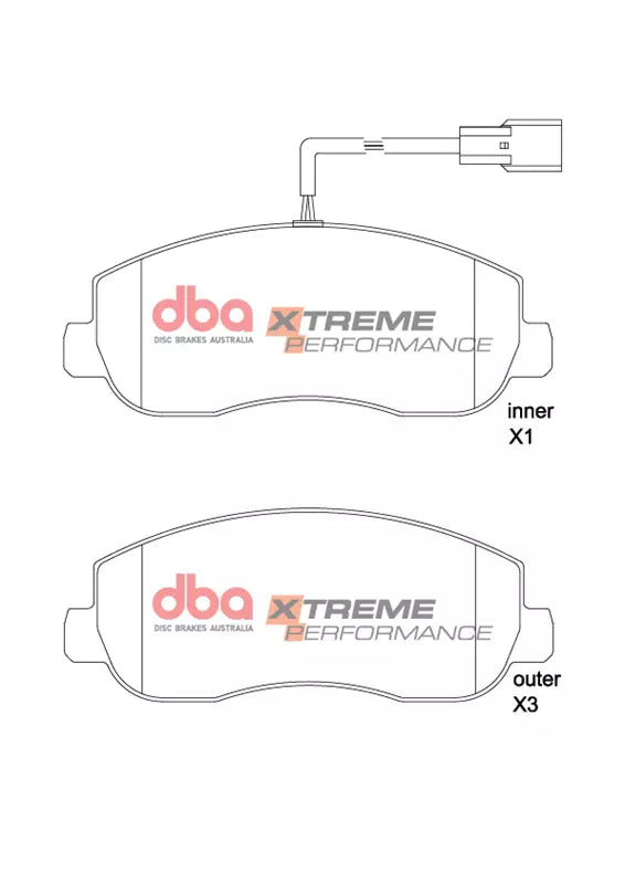 Ineos Grenadier DBA Xtreme Performance Front Brake Pads