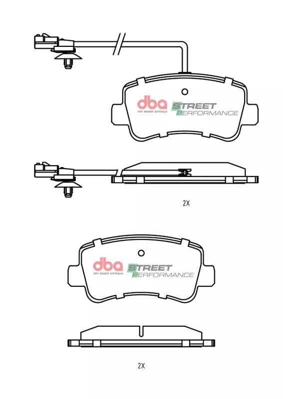 Ineos Grenadier DBA Street Performance Rear Brake Pads