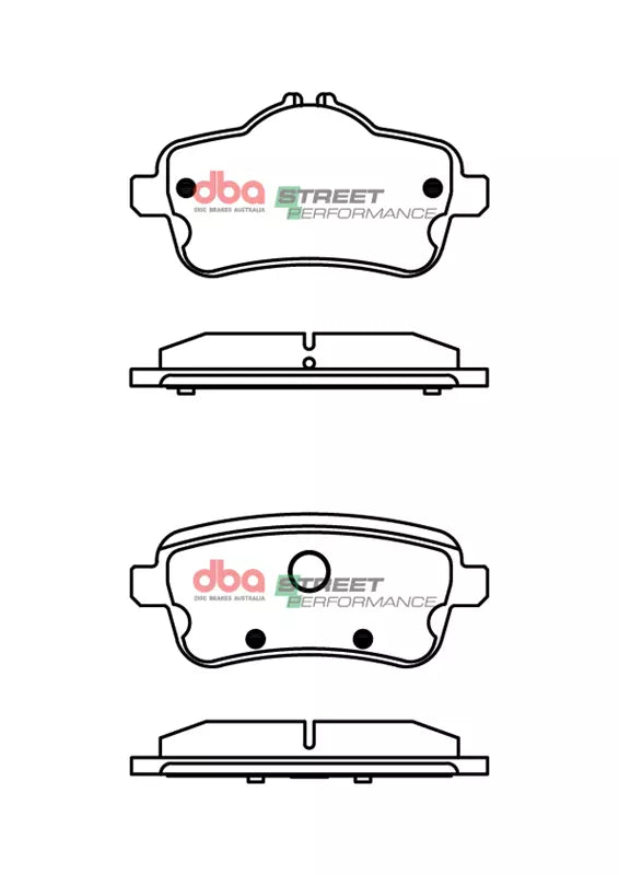 Mercedes-Benz A-Class / CLA / CLA-Class DBA Street Performance Rear Brake Pads