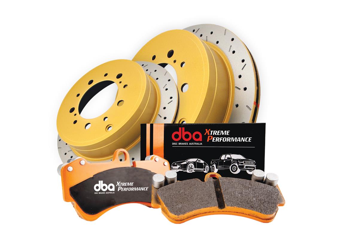 Infiniti FX30D / FX37 / FX50 / Nissan 370Z / Skyline Coupe DBA Front Brake Kit – 4000 Series T3 Slotted & Xtreme Perform