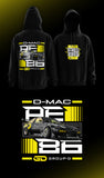 LIMITED EDITION!!! Group-D D-Mac AE86 Hoodie (Going out of production)