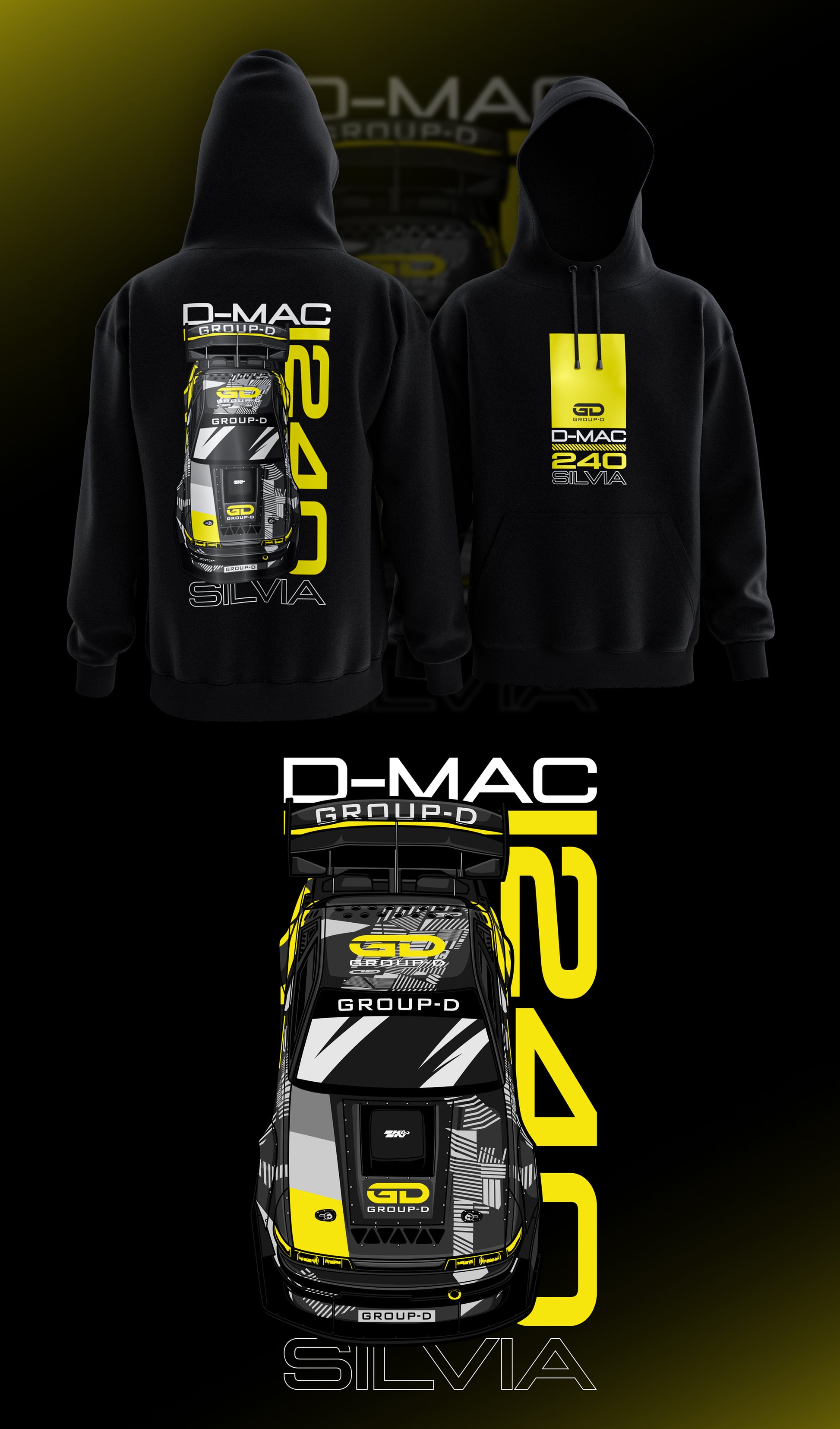 Group-D D-Mac 240 Hoodie-2