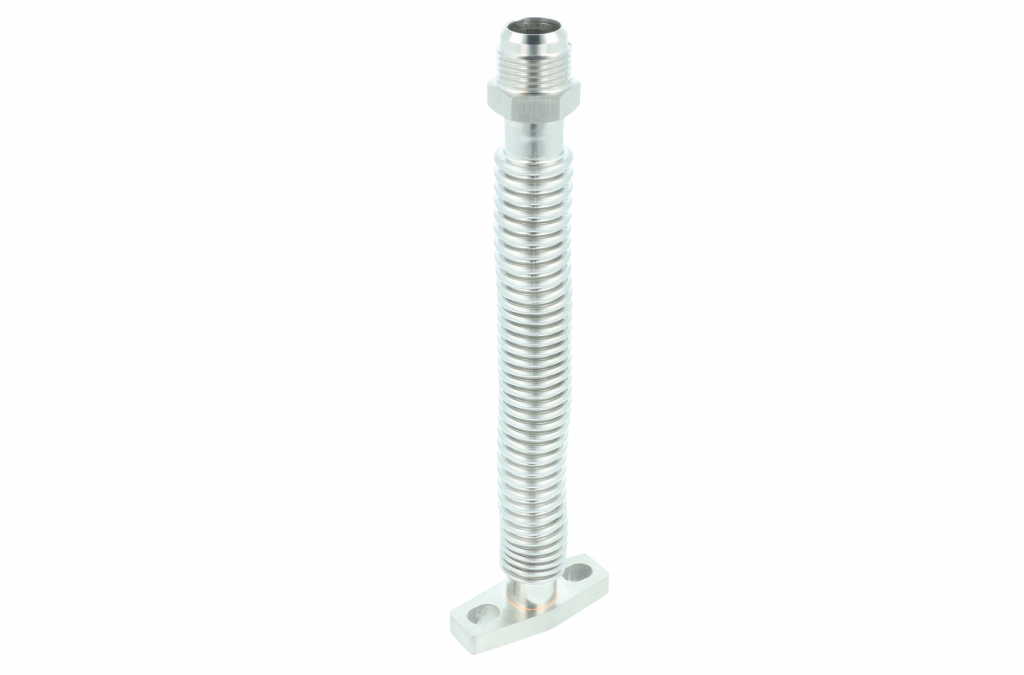 Oil Drain return flange T3 / T4 - flexible long pipe-3