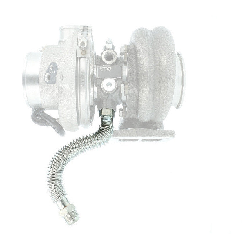 Oil Drain return flange T3 / T4 - flexible long pipe-5
