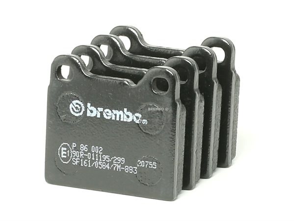 Rear Brembo Brake Pad Set Volvo 240, 740, 940