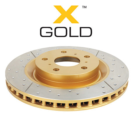 Subaru Forester / Impreza DBA Street Series X-GOLD Rear Brake Discs (Pair)