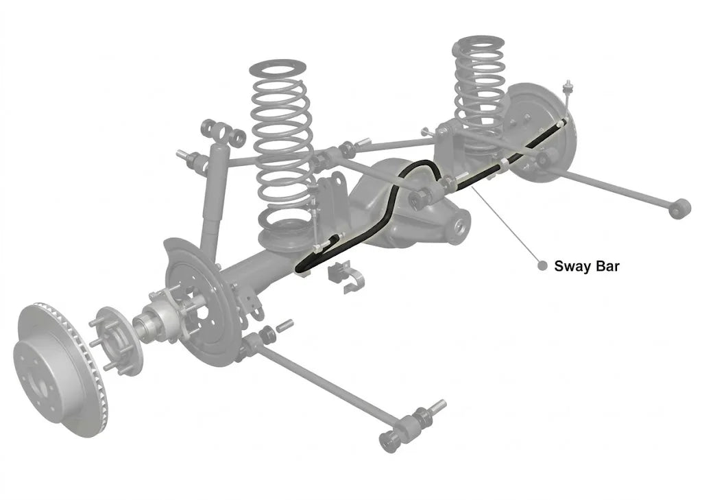 Toyota Hilux GGN25R/KUN26R/N70 SuperPro Rear 3 Point Adjustable Sway Bar