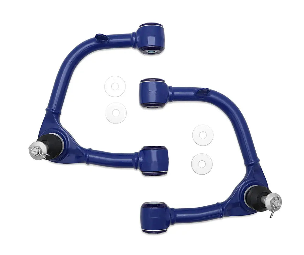 Toyota Land Cruiser SuperPro Front Fixed Offset Upper Control Arm Kit including Ball Joints
