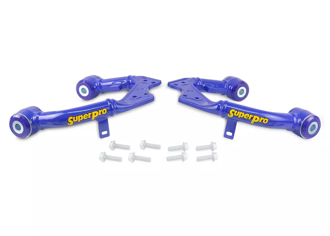 Isuzu D-MAX / Isuzu MU-X / Mazda BT-50 SuperPro Front Fixed Offset Upper Control Arm Kit including Ball Joints