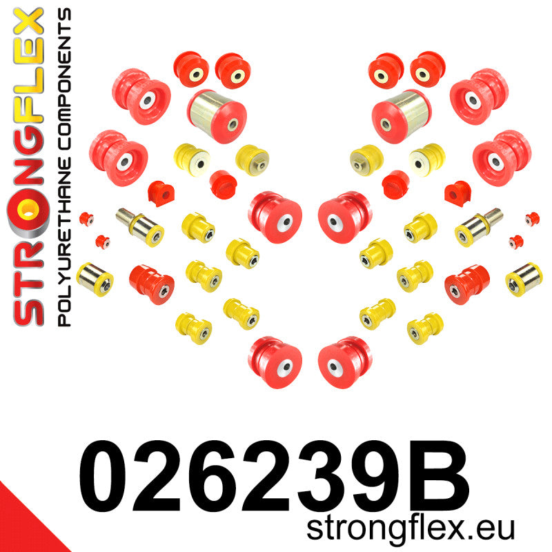 FULL SUSPENSION BUSH KIT AUDI A6 C5 + ALLROAD