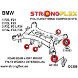 REAR SUBFRAME BUSH KIT BMW 2/3/4 SERIES