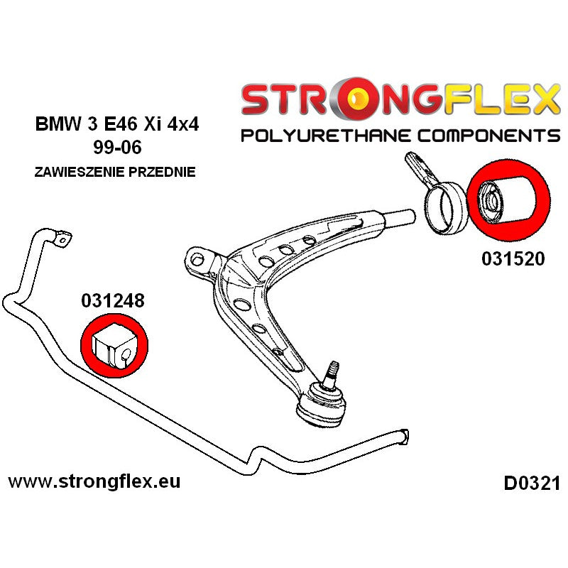 FULL CAR BUSH KIT RACE BMW E46-2
