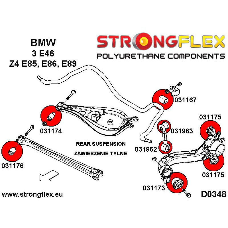 FULL CAR BUSH KIT E46 / Z4 E85/E86-4