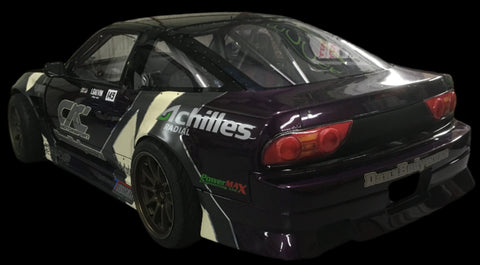 180SX Stickers For Fibreglass Kouki 4 in 1 Rear Light Panel - Group-D