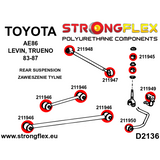 FRONT & REAR ANTI ROLL BAR LINK BUSH KIT AE86 (SET OF 12)