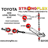 FULL SUSPENSION BUSH KIT ROAD AE86