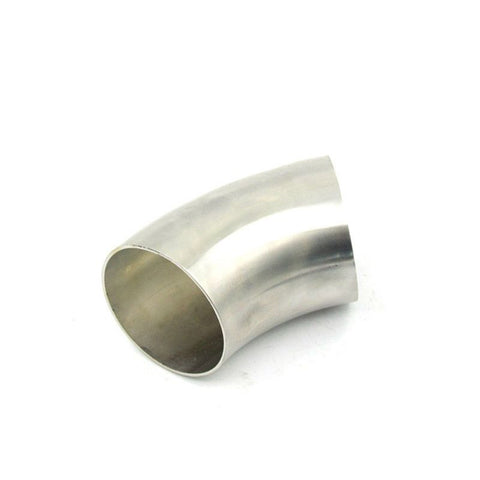 38mm Stainless Steel 45 Degree Bend