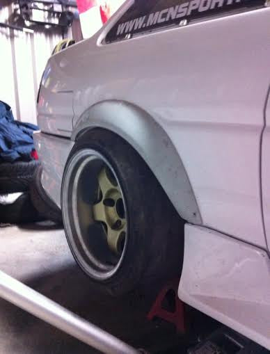 +35mm Rear Overfenders, RunFree style - Group-D
