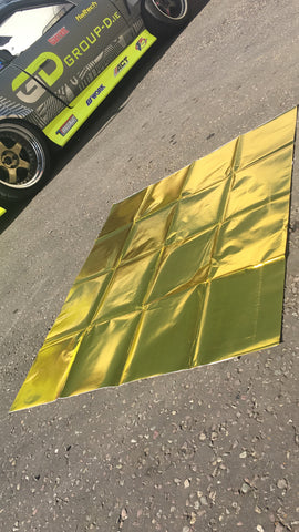 Gold Heat Reflective Adhesive Sheet - Group-D