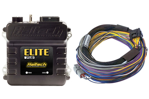 Elite 750 + Basic Universal Wire-in Harness Kit Length: 2.5m (8') - Group-D