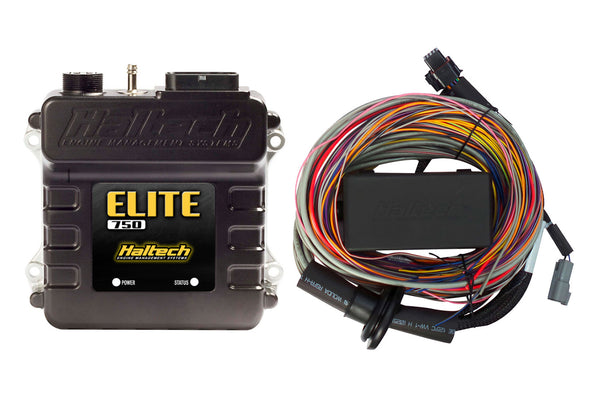 Elite 750 + Premium Universal Wire-in Harness Kit (8') - Group-D