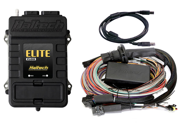 Elite 1500 + Premium Universal Wire-in Harness Kit LENGTH: 2.5m (8') - Group-D