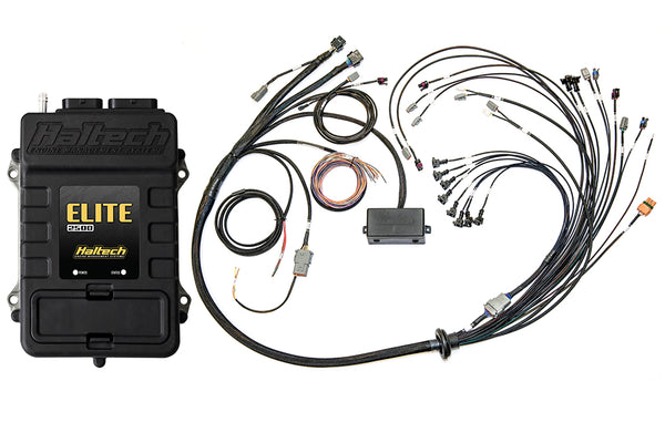 Elite 2500 + Ford Coyote 5.0 Late Cam Solenoid Terminated Harness Kit Injector Connector: Bosch EV1 - Group-D