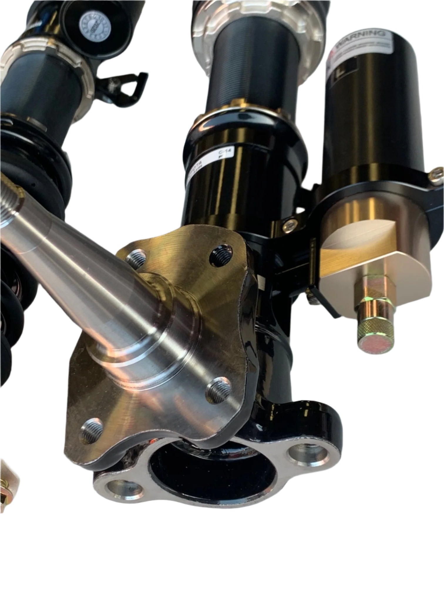 FRONT PAIR ONLY: BC Racing AE86 ER Series Coilover Double Adjustable-7