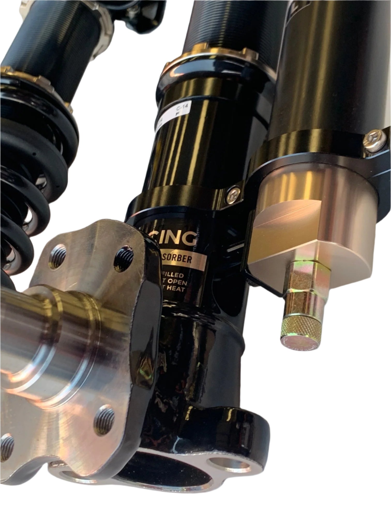 FRONT PAIR ONLY: BC Racing AE86 ER Series Coilover Double Adjustable-2