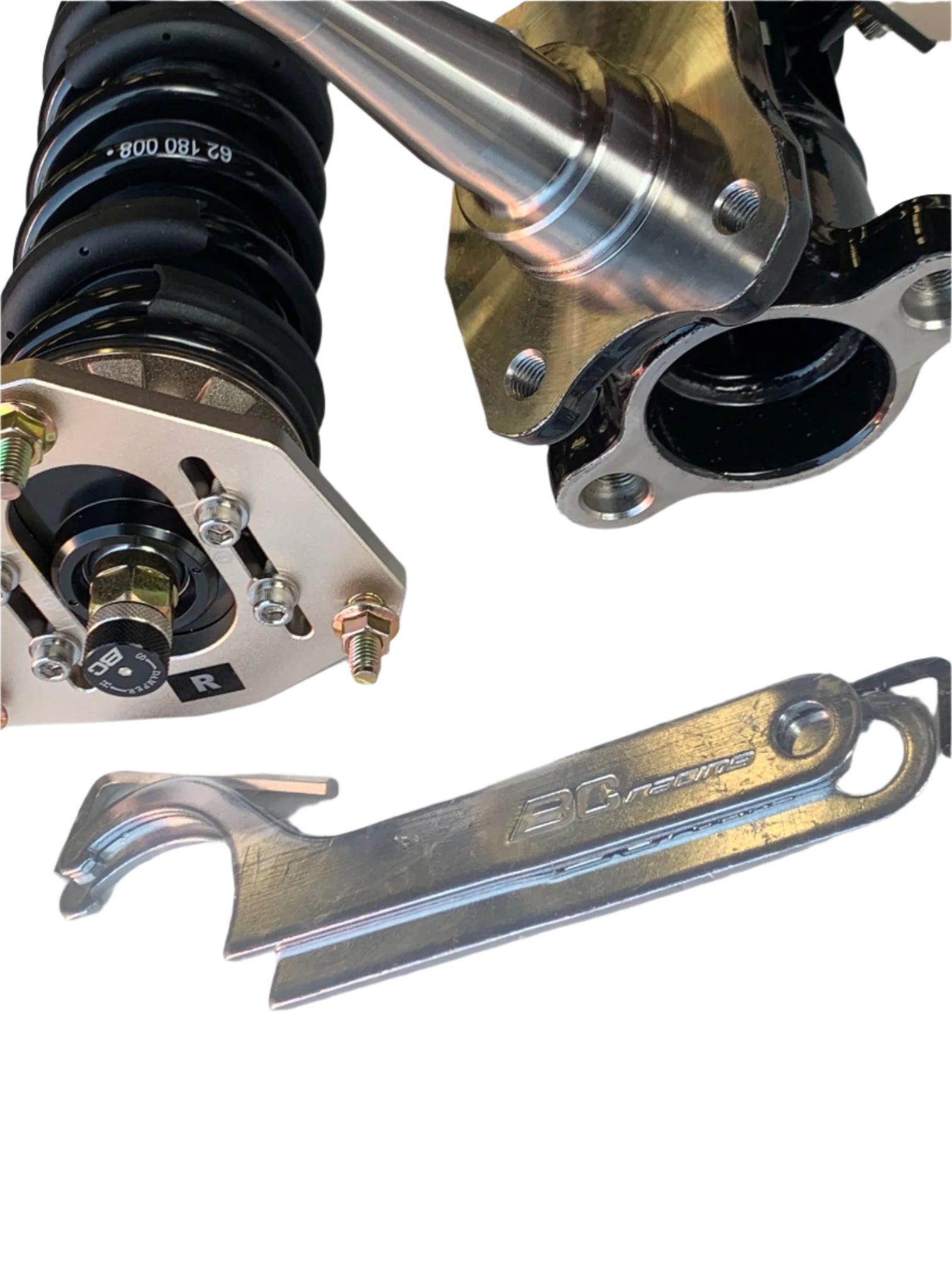 FRONT PAIR ONLY: BC Racing AE86 ER Series Coilover Double Adjustable-4