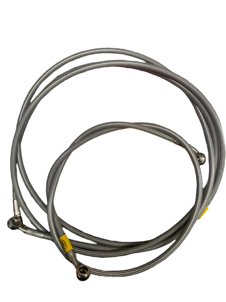 D-MAC FRONT BRAKE LINES PAIR SILVIA/SKYLINE