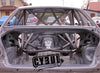 BMW E46 V3 roll cage with NASCAR door bars