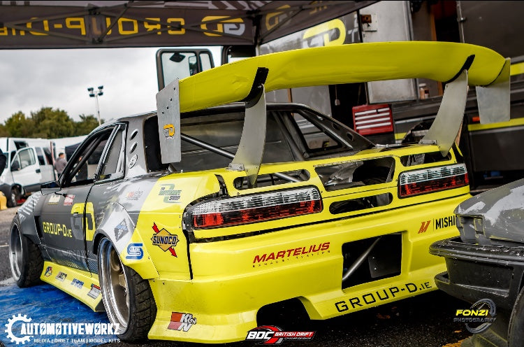 PS13 Silvia/240SX Fibreglass 3 in 1 Rear Light Panel - Group-D